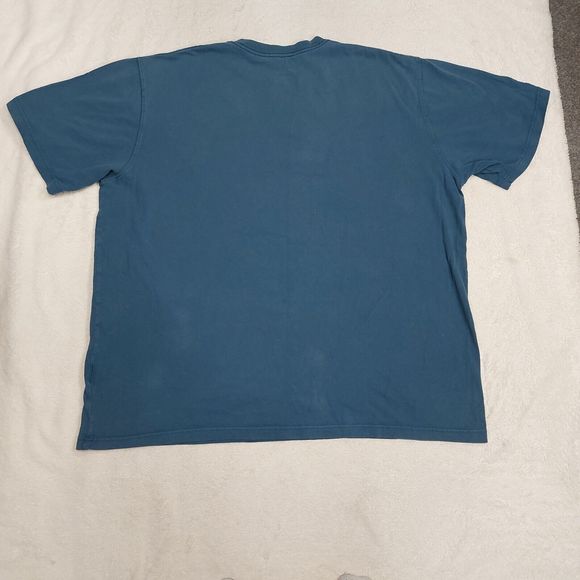 Carhartt Men's Blue Crewneck Original Fit Short Sleeve Pullover T-Shirt Size 2XL - Picture 8 of 8